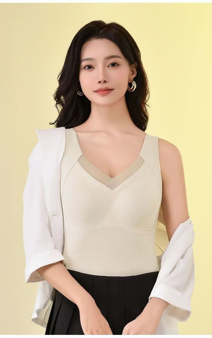 Womens Thermal Shirt Graphene Thermal Vest Thermal Bottoming Shirt